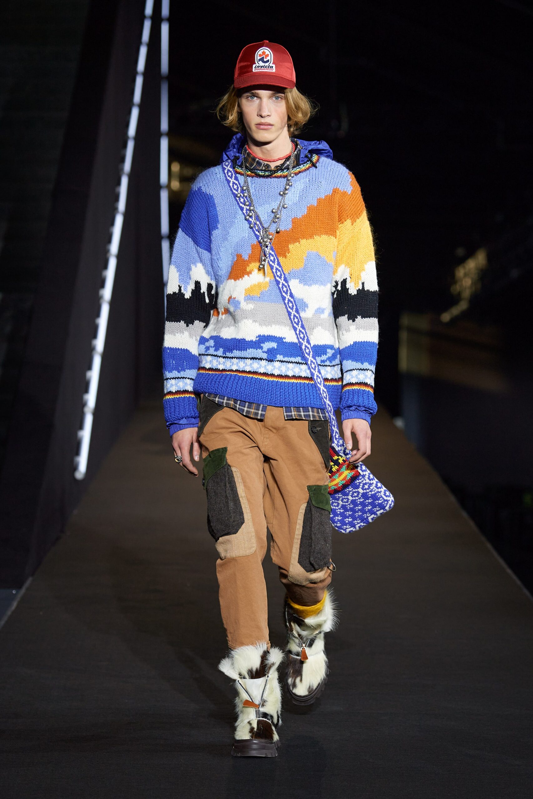 Dsquared2 F/W 22 Menswear Look 14