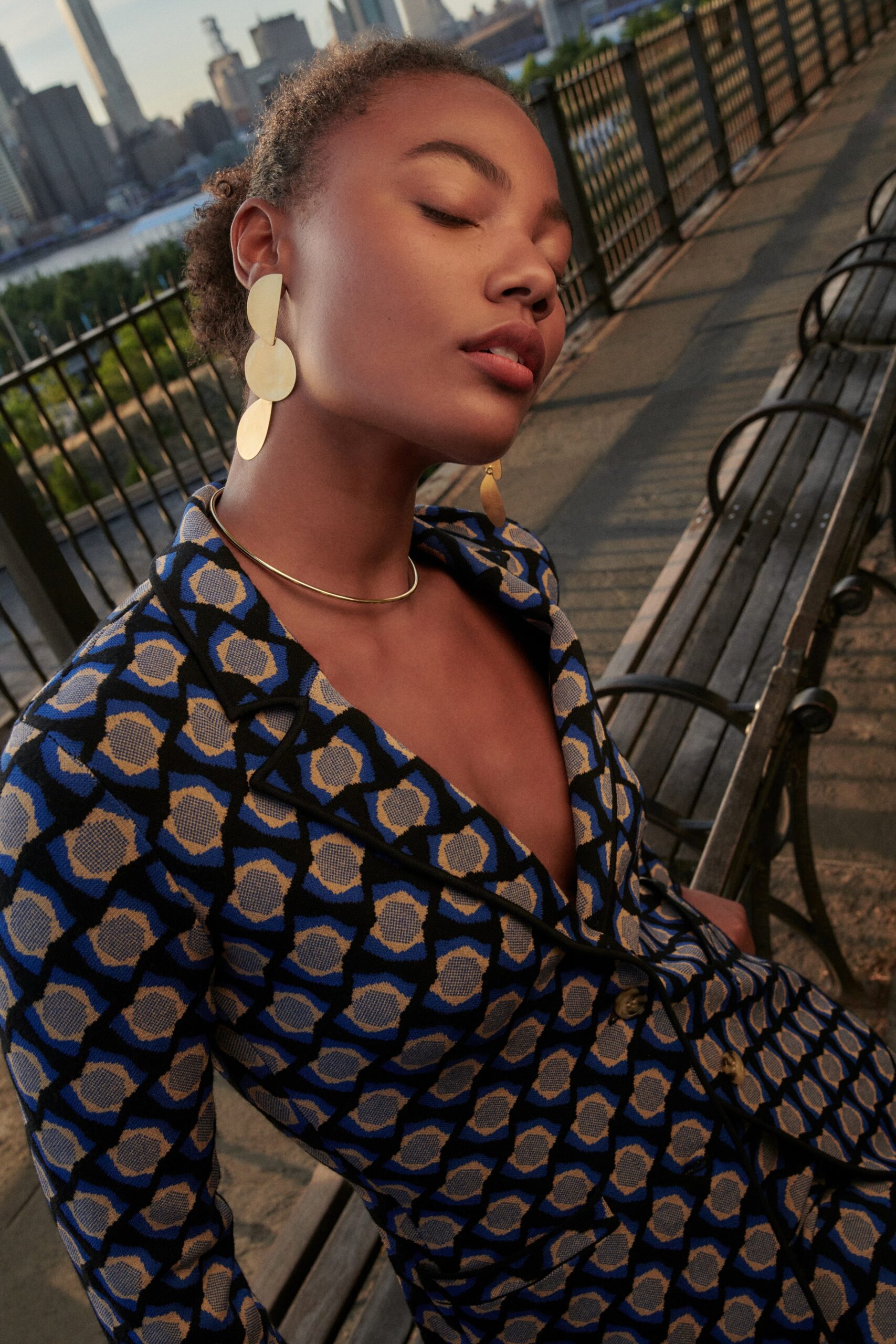 Diane von Furstenberg F/W 22 Look 13