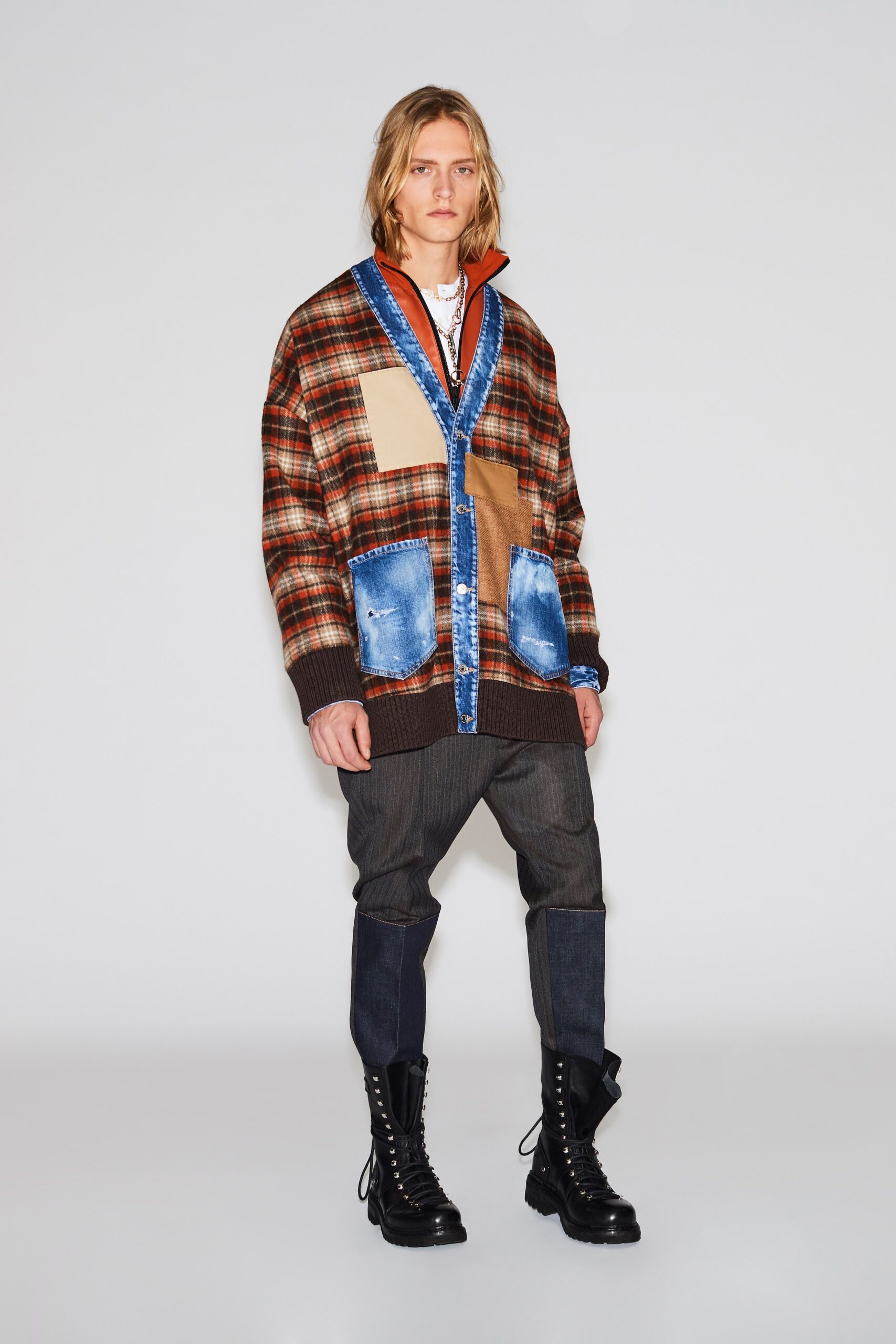 Dsquared2 F/W 21 Menswear Look 15