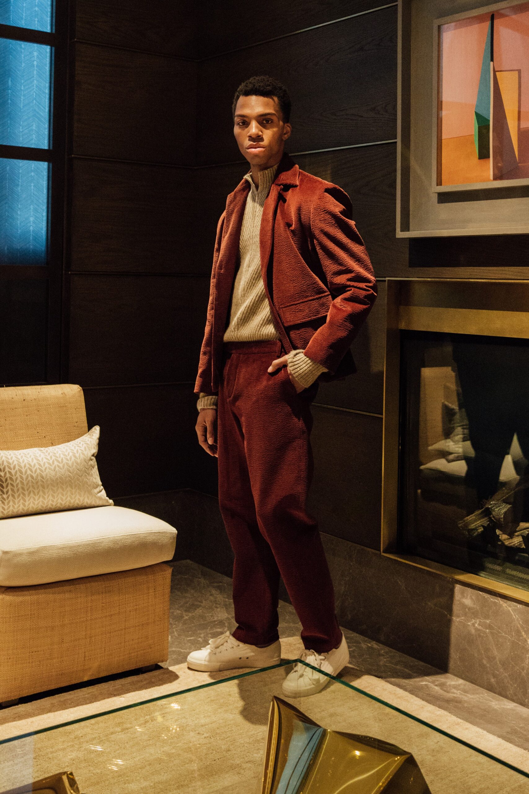 Deveaux F/W 19 Menswear Look 16