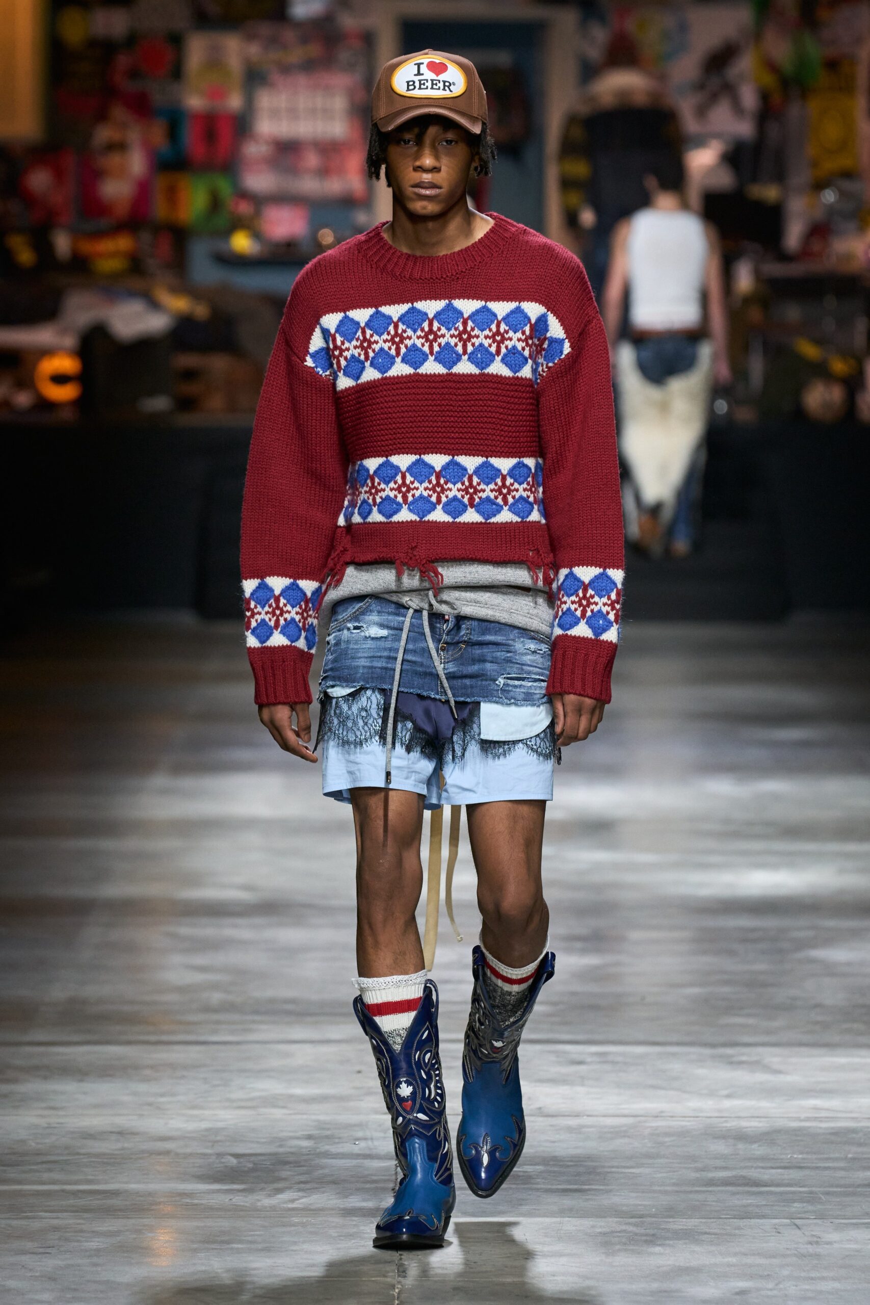 Dsquared2 F/W 23 Menswear Look 19