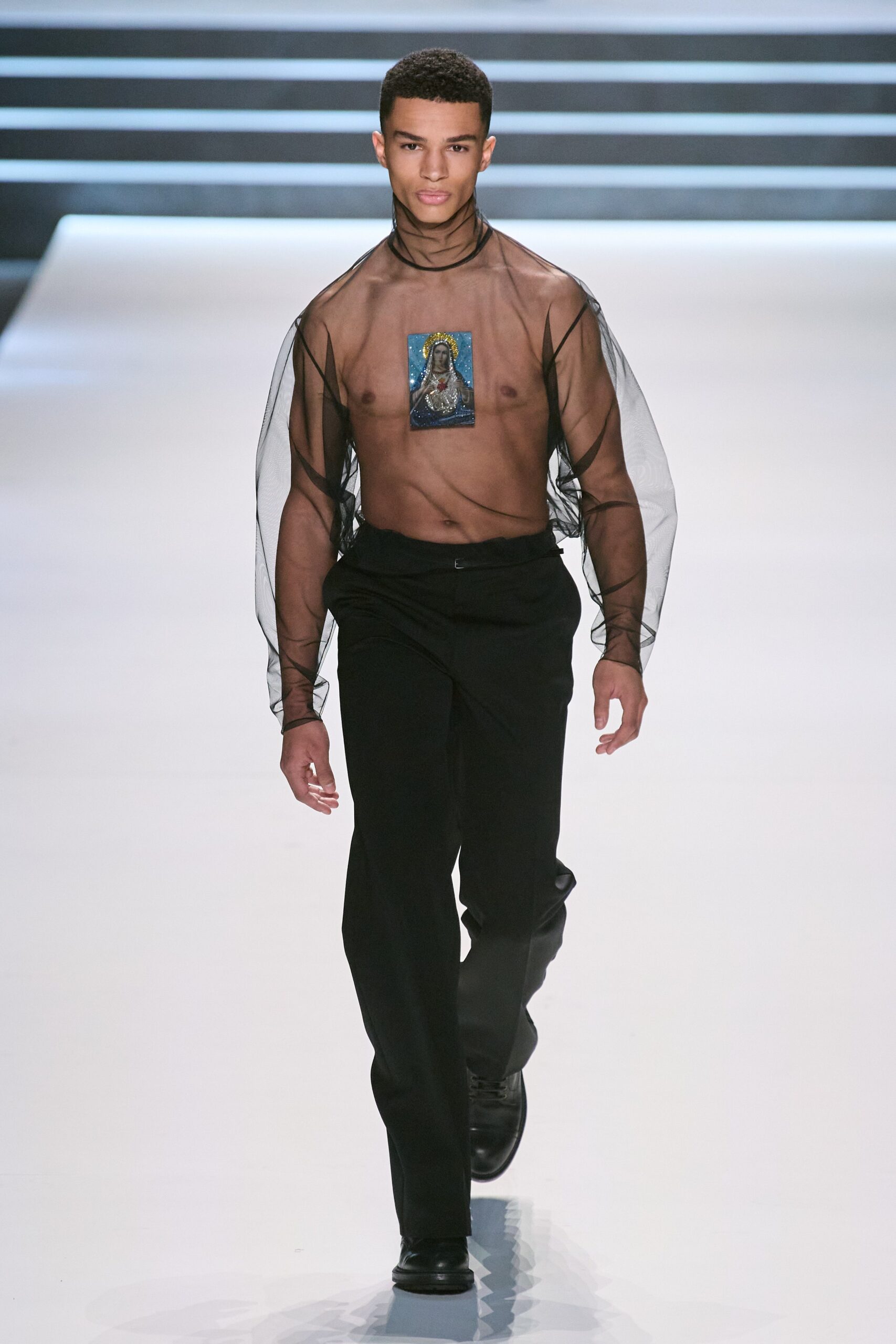Dolce & Gabbana F/W 23 Menswear Look 24