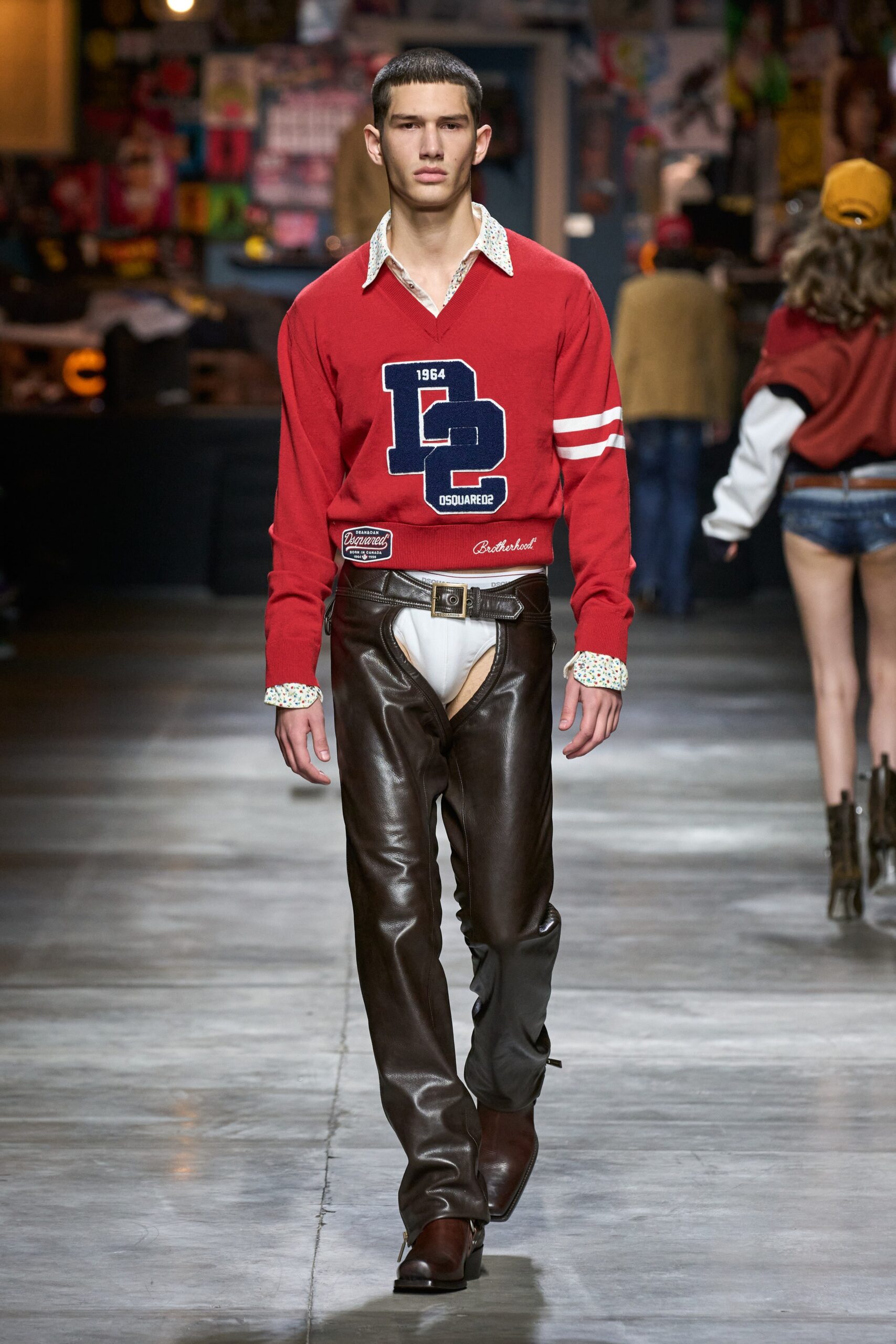 Dsquared2 F/W 23 Menswear Look 24