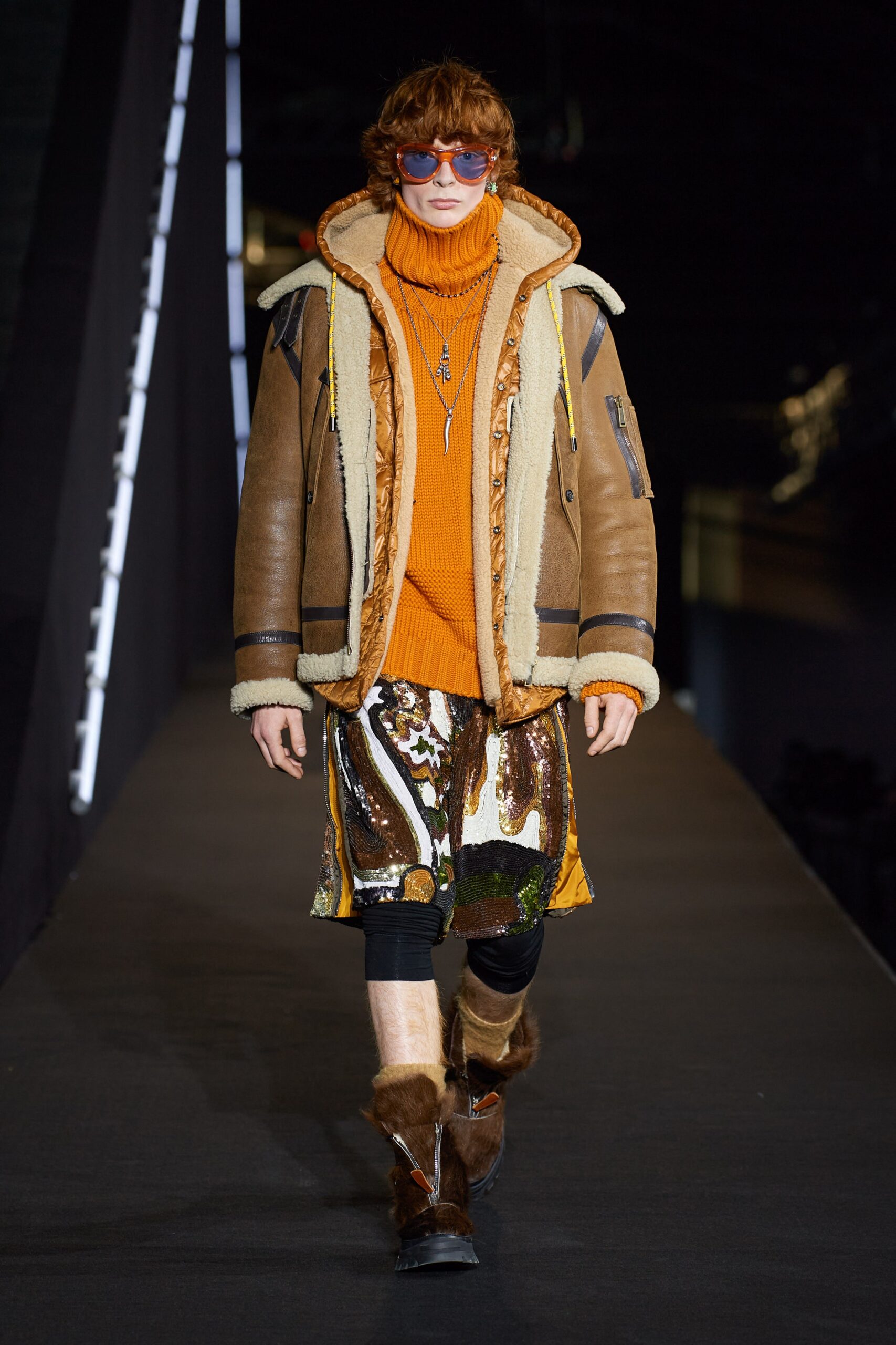 Dsquared2 F/W 22 Menswear Look 25
