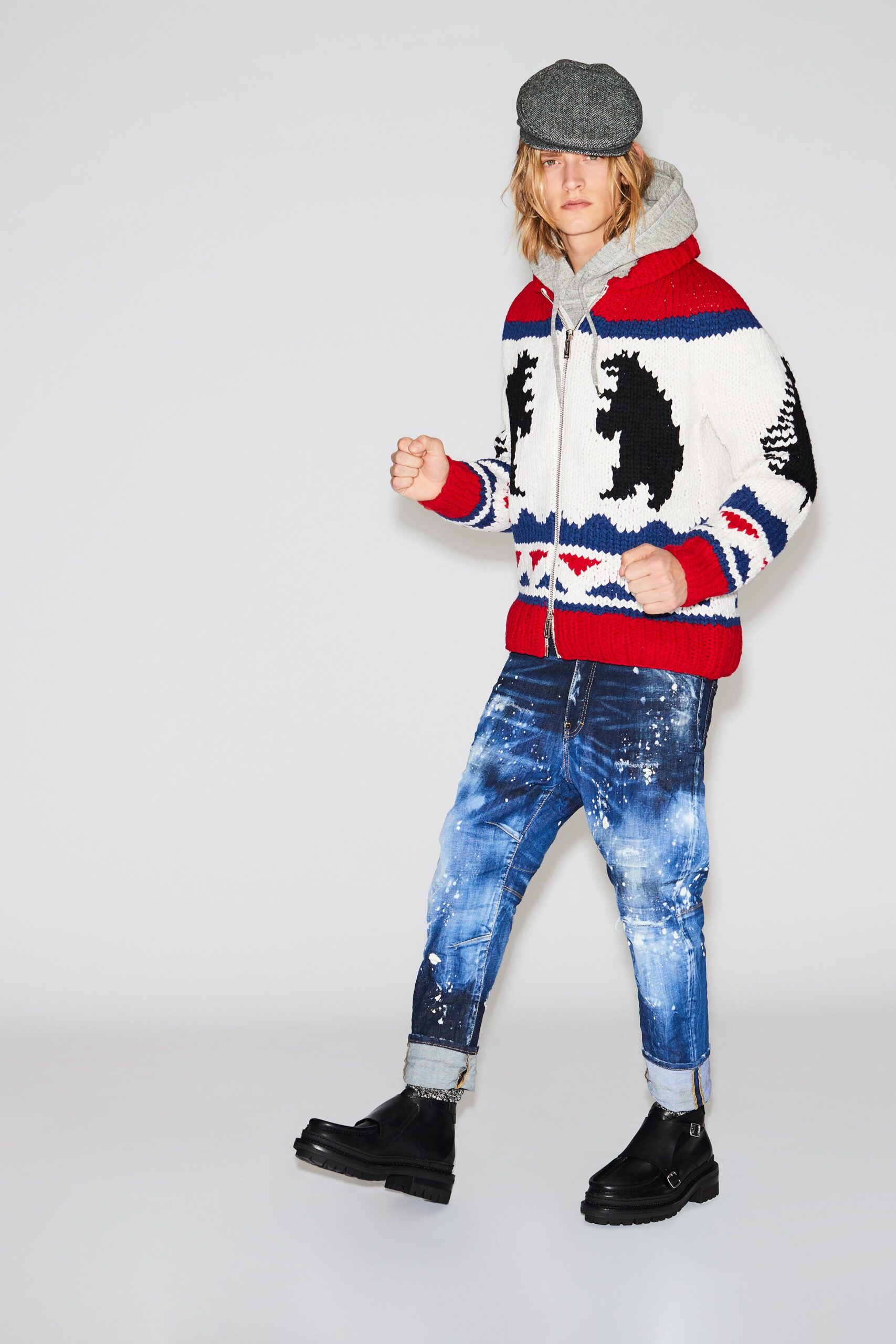 Dsquared2 F/W 21 Menswear Look 40