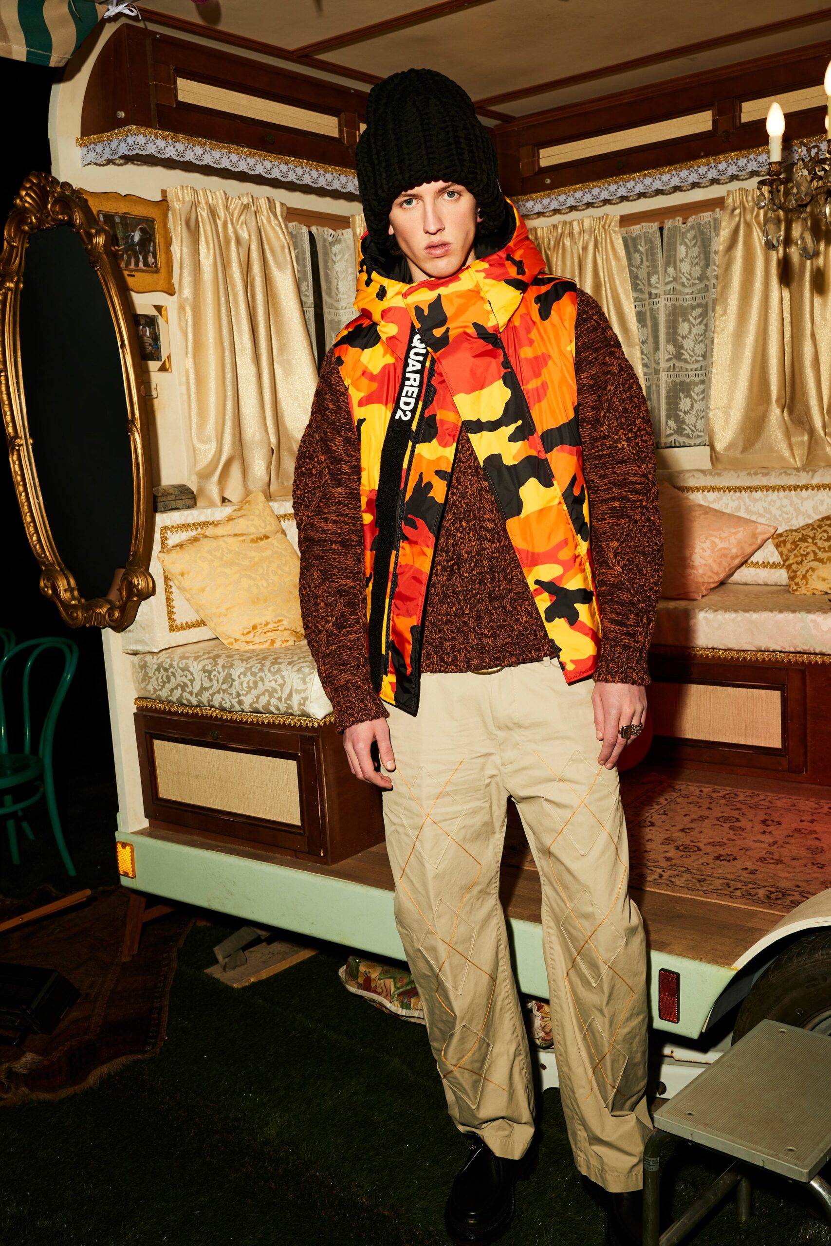 Dsquared2 F/W 21 Menswear Look 41