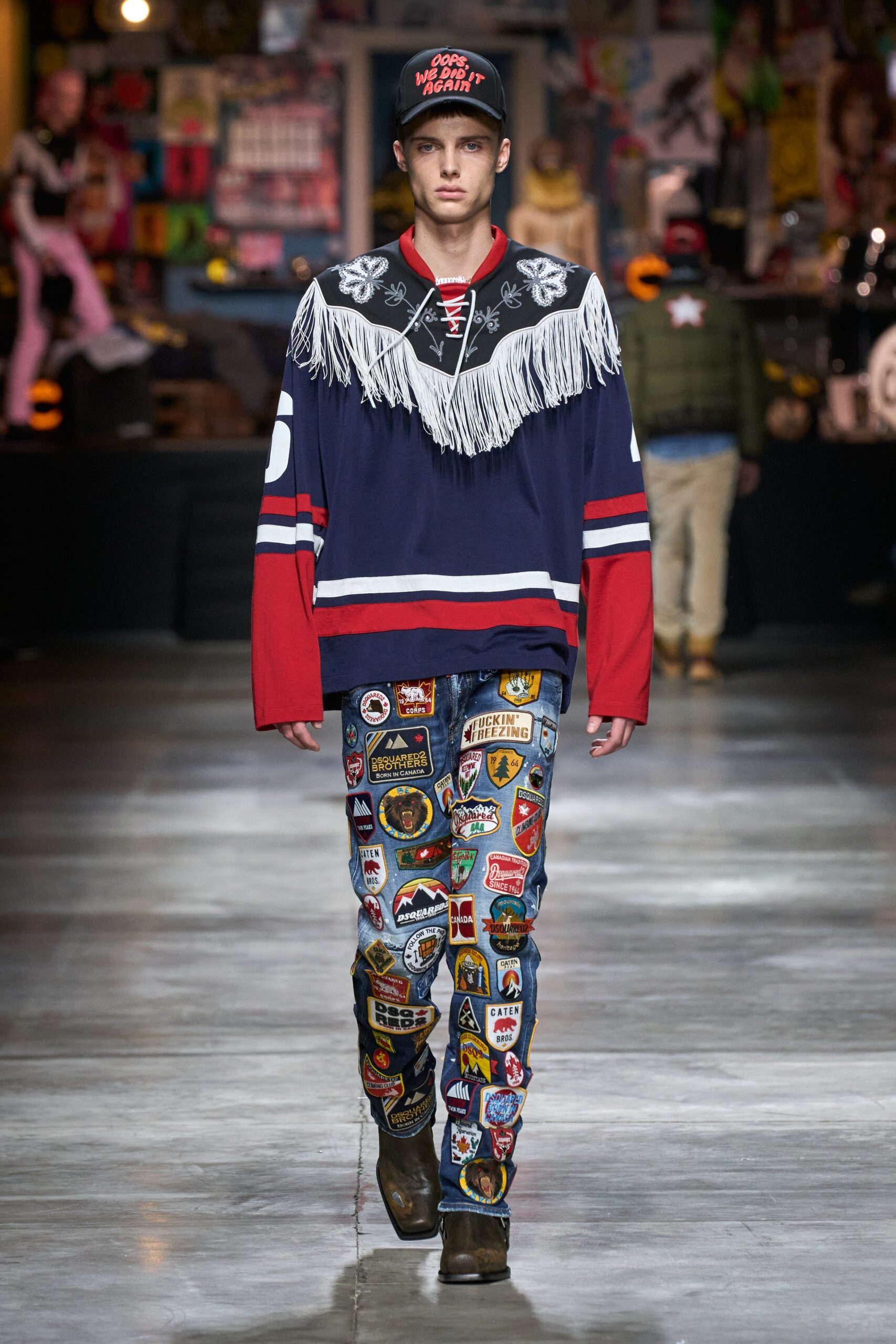 Dsquared2 F/W 23 Menswear Look 42
