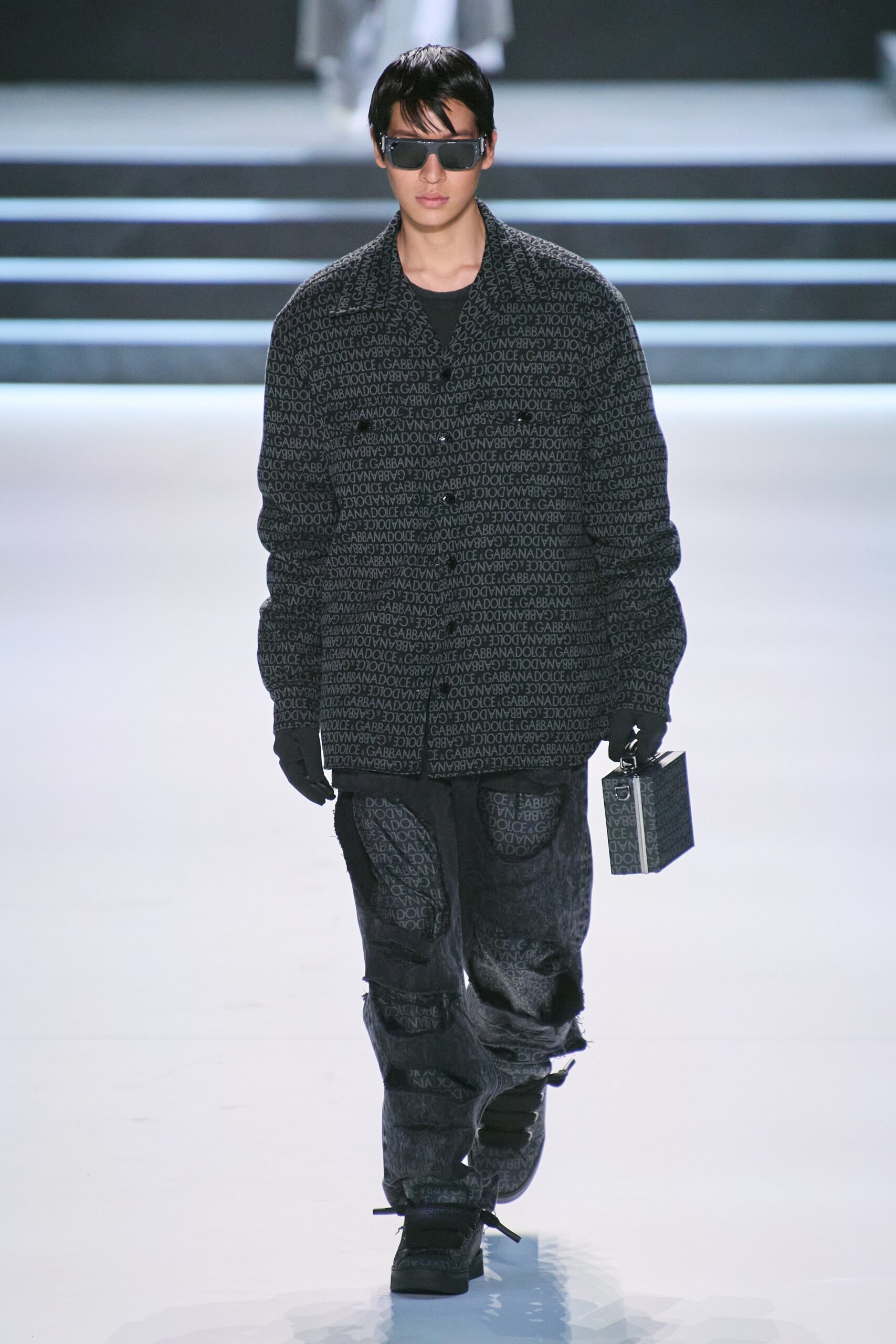 Dolce & Gabbana F/W 23 Menswear Look 48