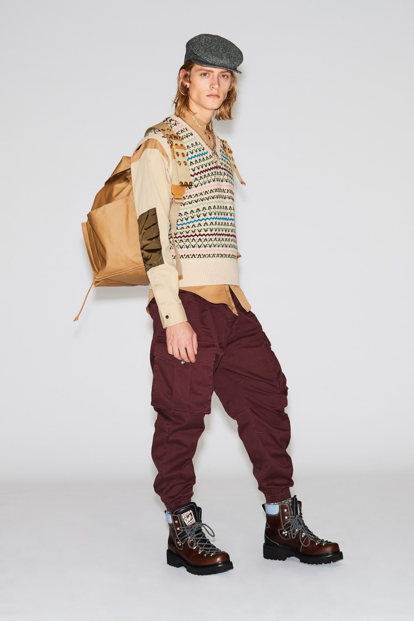 Dsquared2 F/W 21 Menswear Look 54