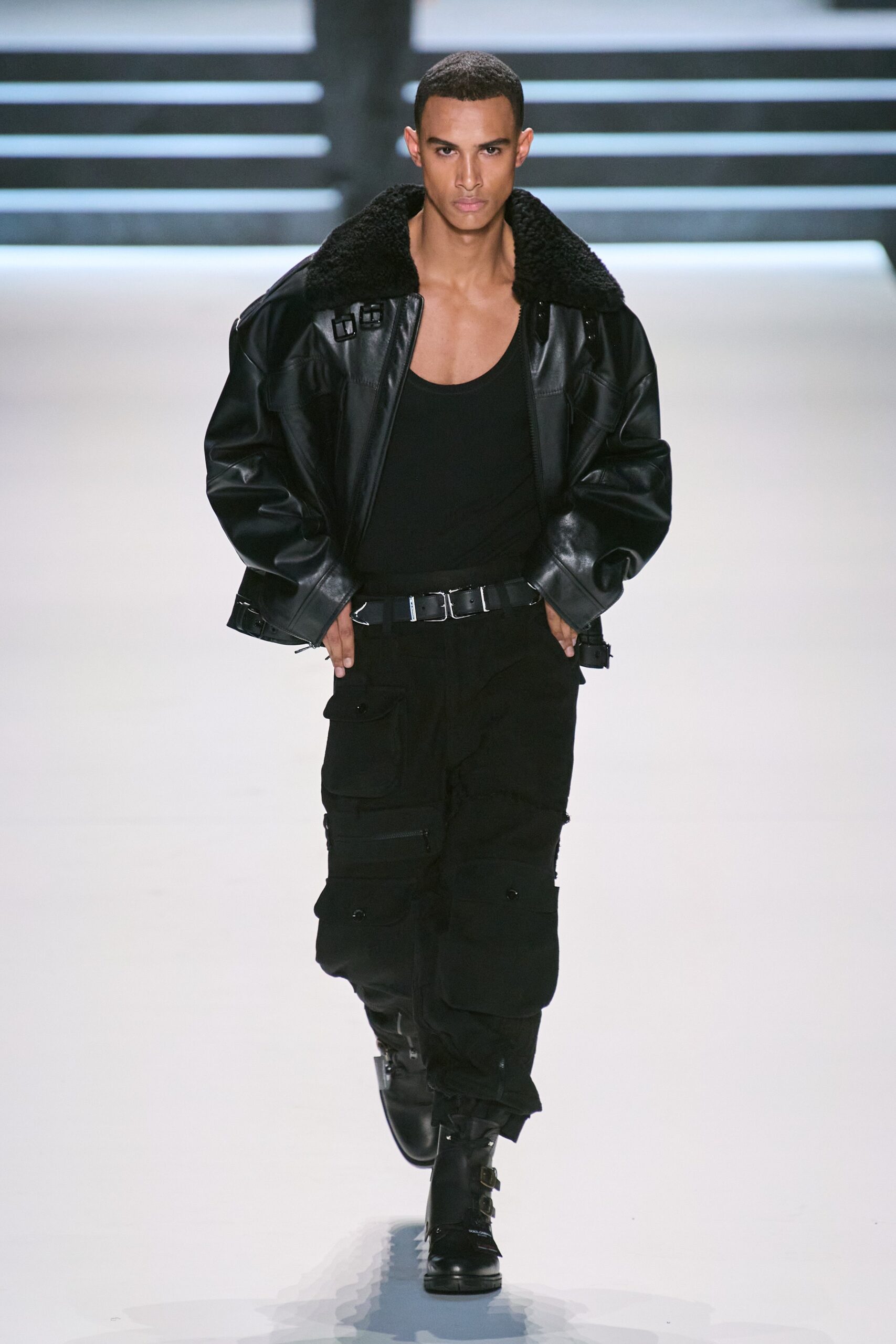 Dolce & Gabbana F/W 23 Menswear Look 54