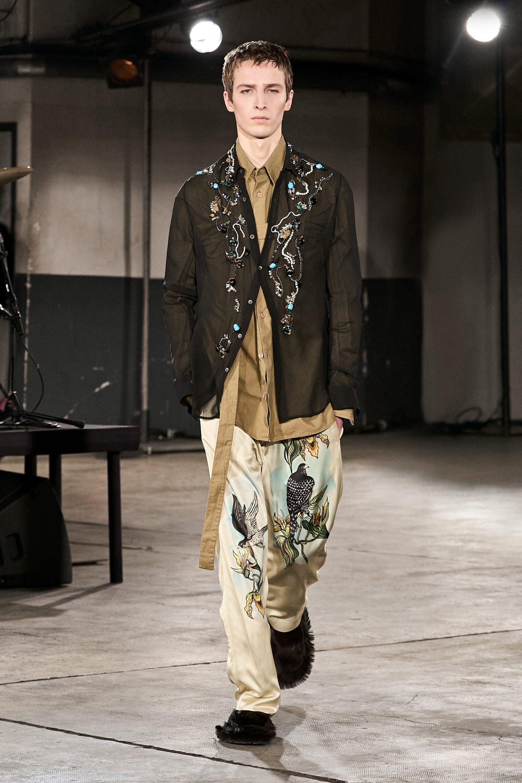 Dries Van Noten F/W 23 Menswear Look 54