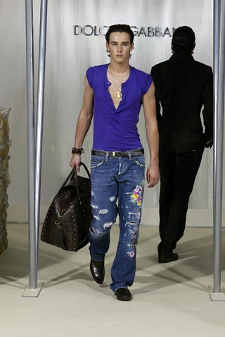 Dolce & Gabbana S/S 05 Menswear Look 2