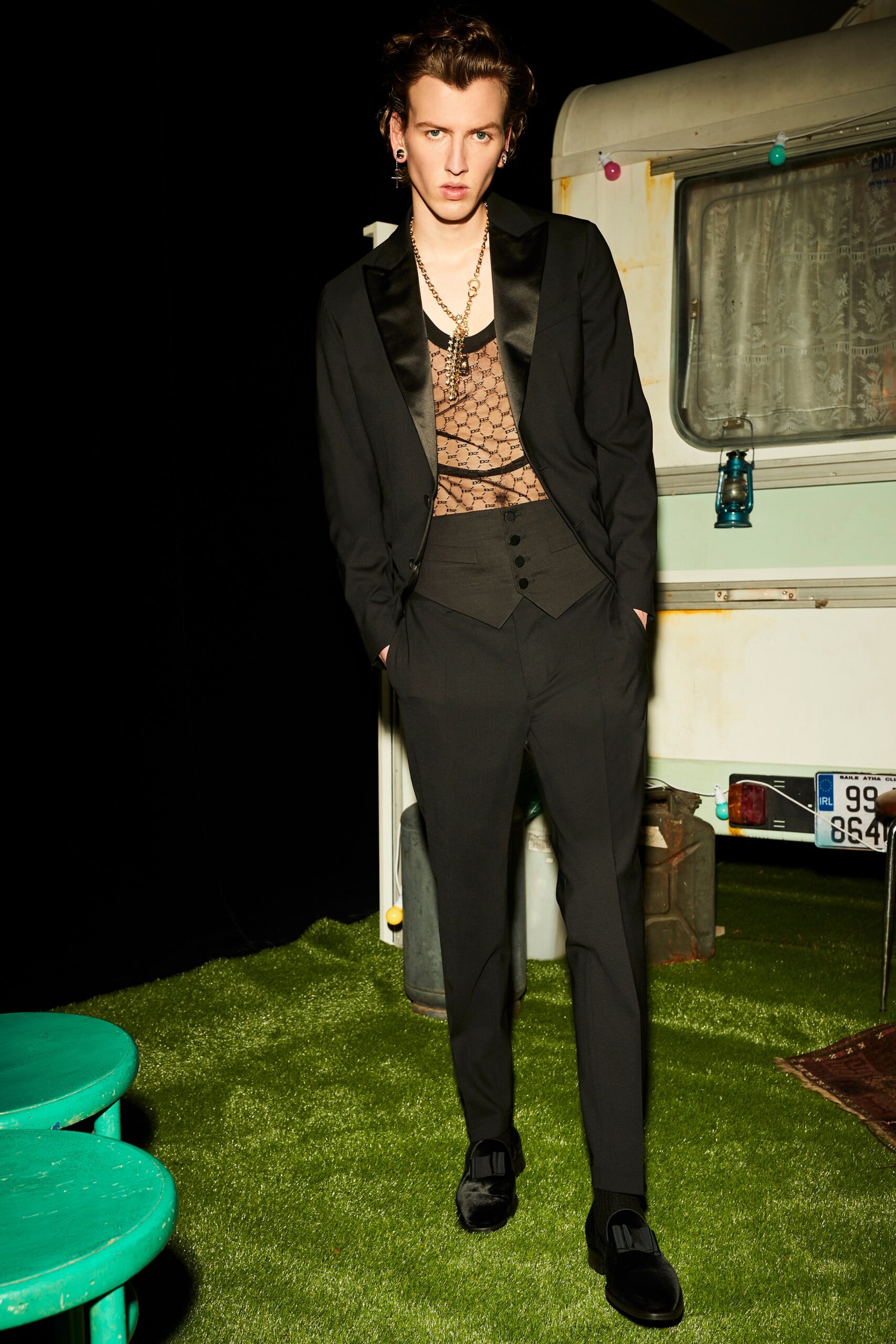 Dsquared2 F/W 21 Menswear Look 55