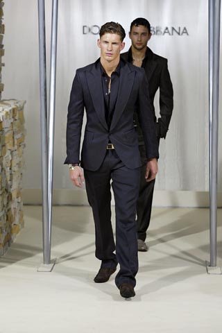 Dolce & Gabbana S/S 05 Menswear Look 12