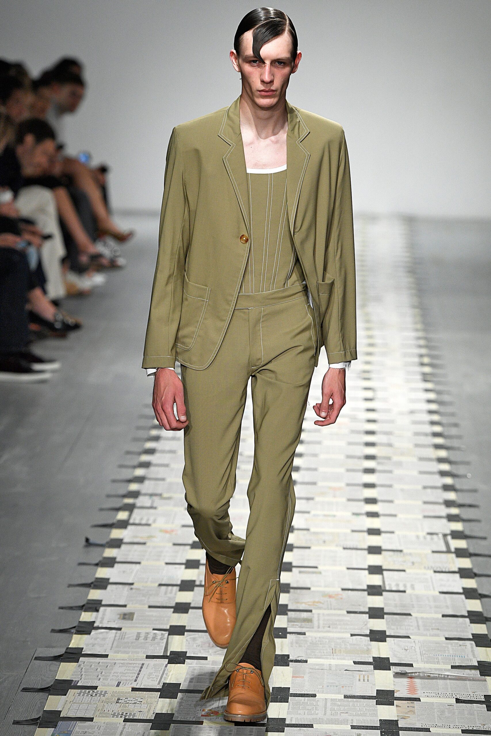 Daniel W. Fletcher S/S 19 Menswear Look 1