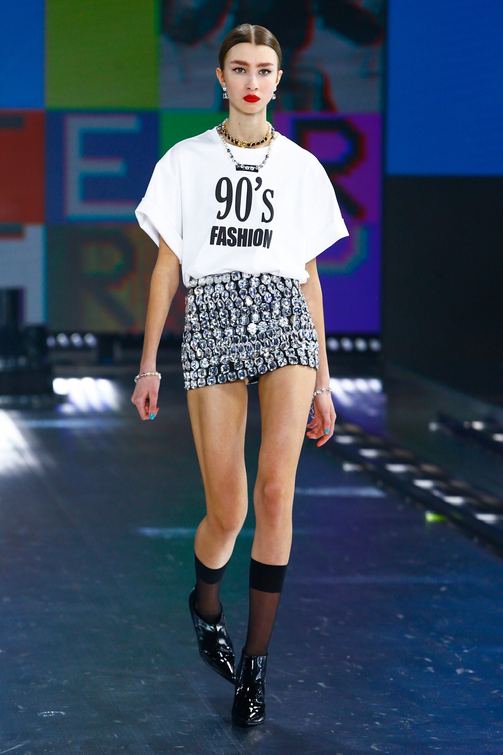 Dolce & Gabbana F/W 21 Look 126