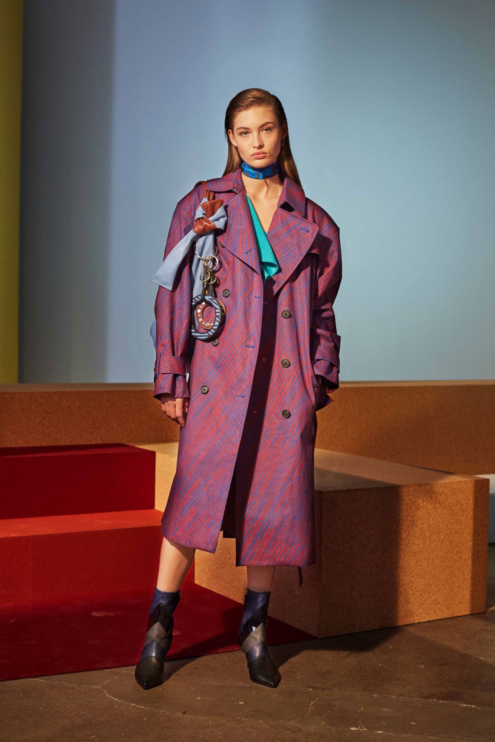 Diane von Furstenberg F/W 17 Look 1