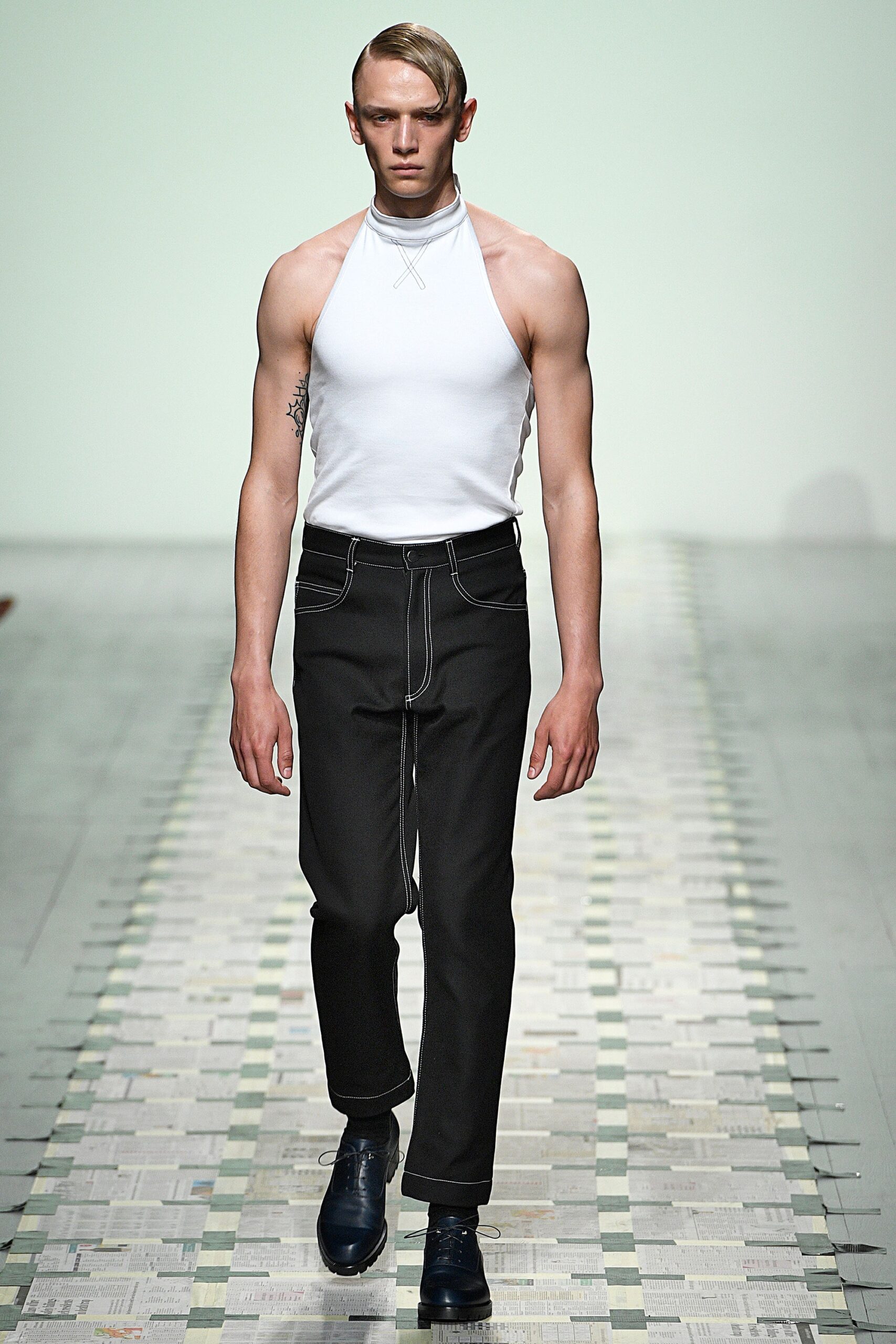 Daniel W. Fletcher S/S 19 Menswear Look 56