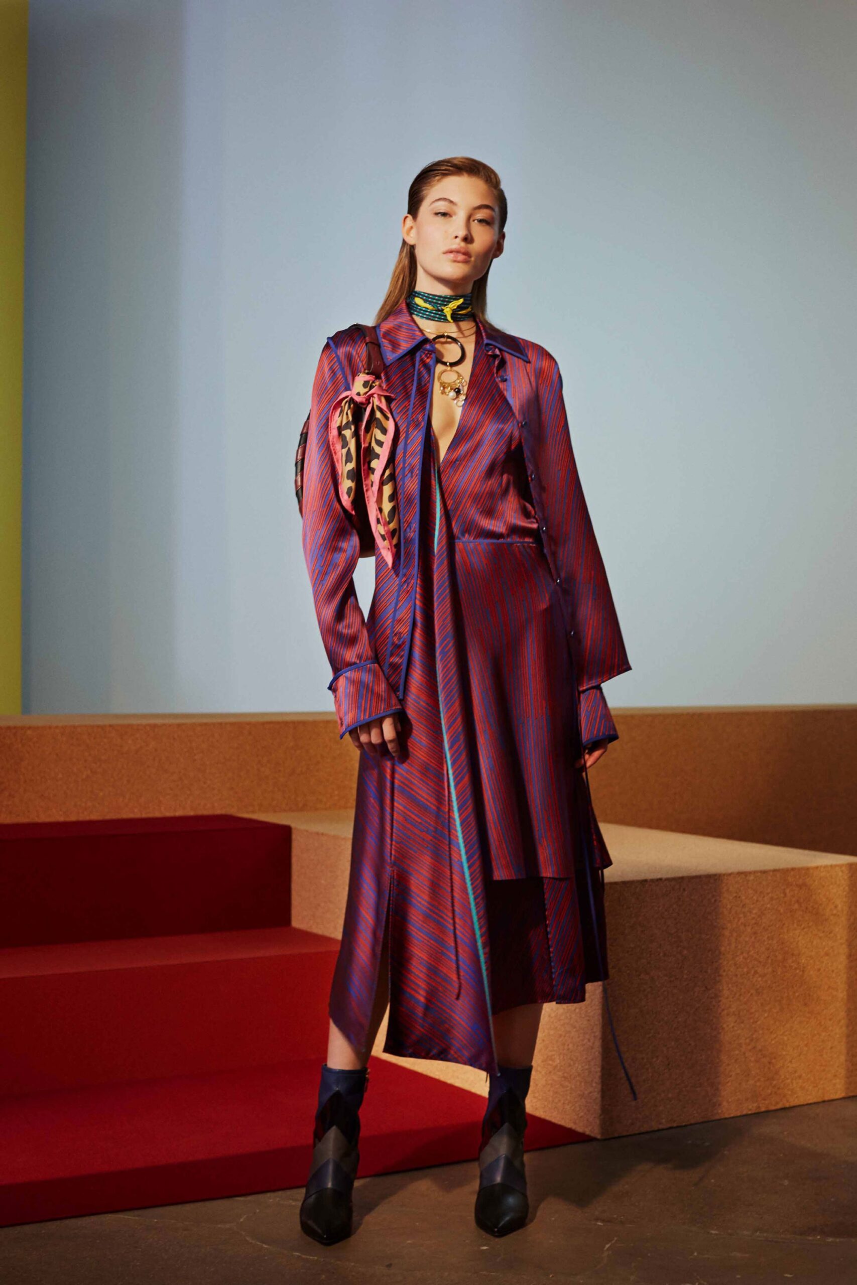 Diane von Furstenberg F/W 17 Look 2