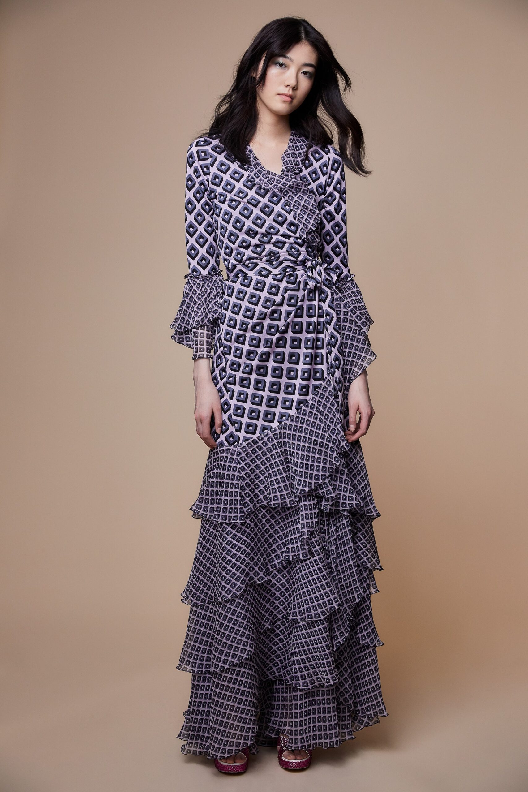 Diane von Furstenberg F/W 18 Look 2