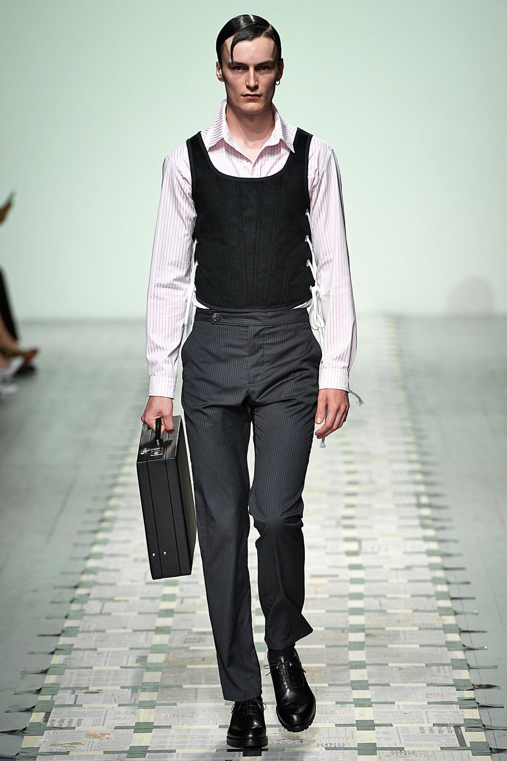 Daniel W. Fletcher S/S 19 Menswear Look 106