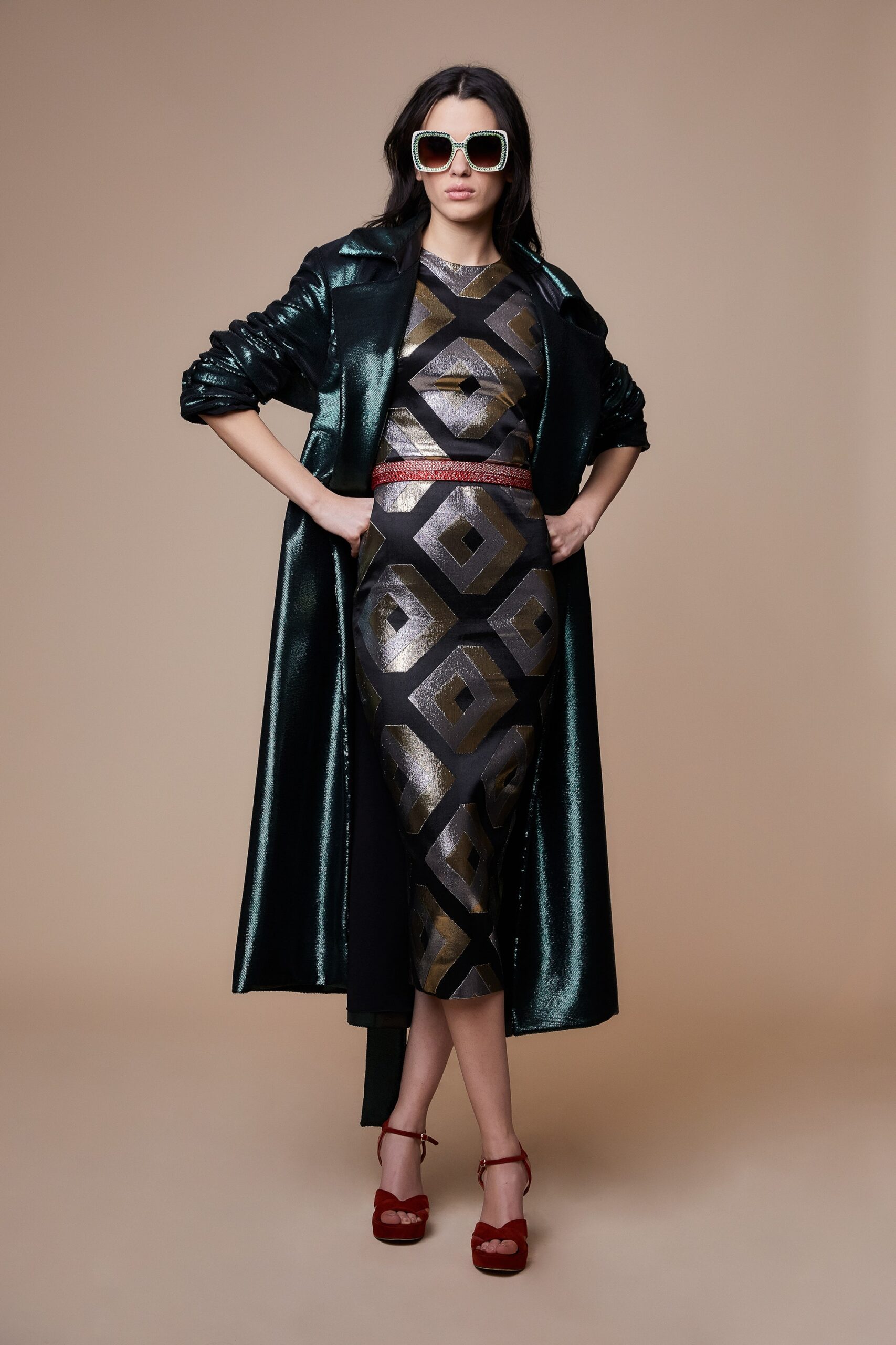 Diane von Furstenberg F/W 18 Look 4