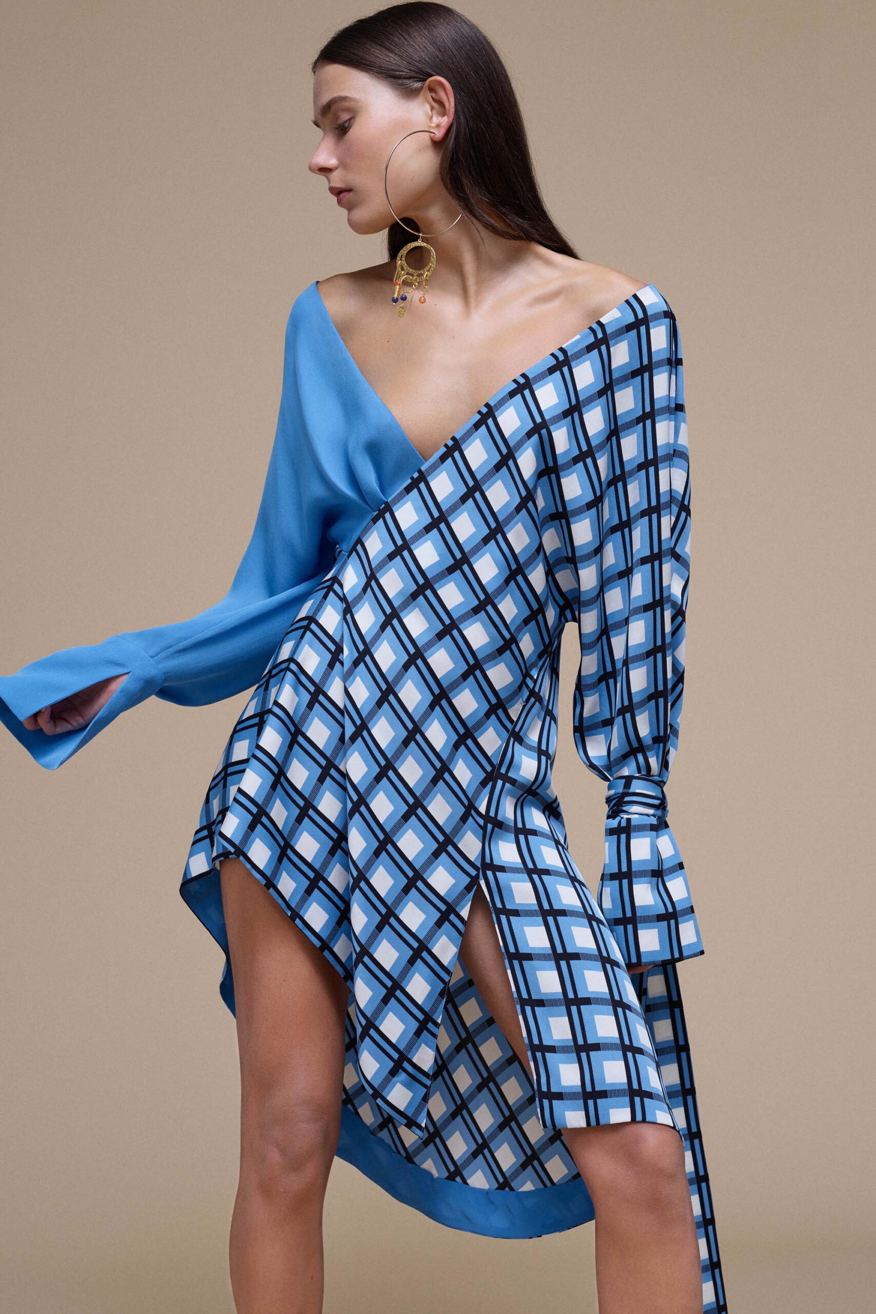 Diane von Furstenberg S/S 17 Look 6