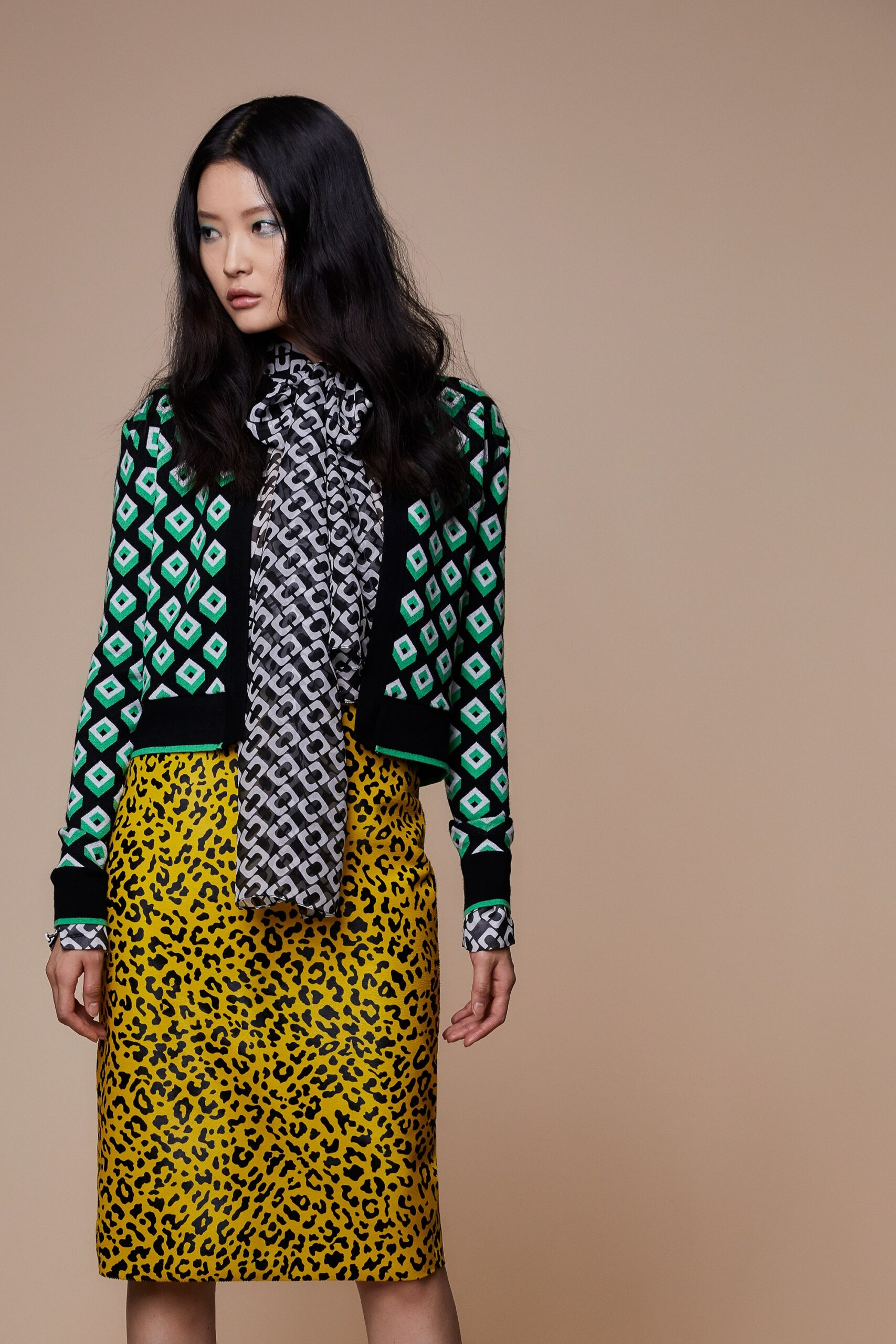 Diane von Furstenberg F/W 18 Look 6