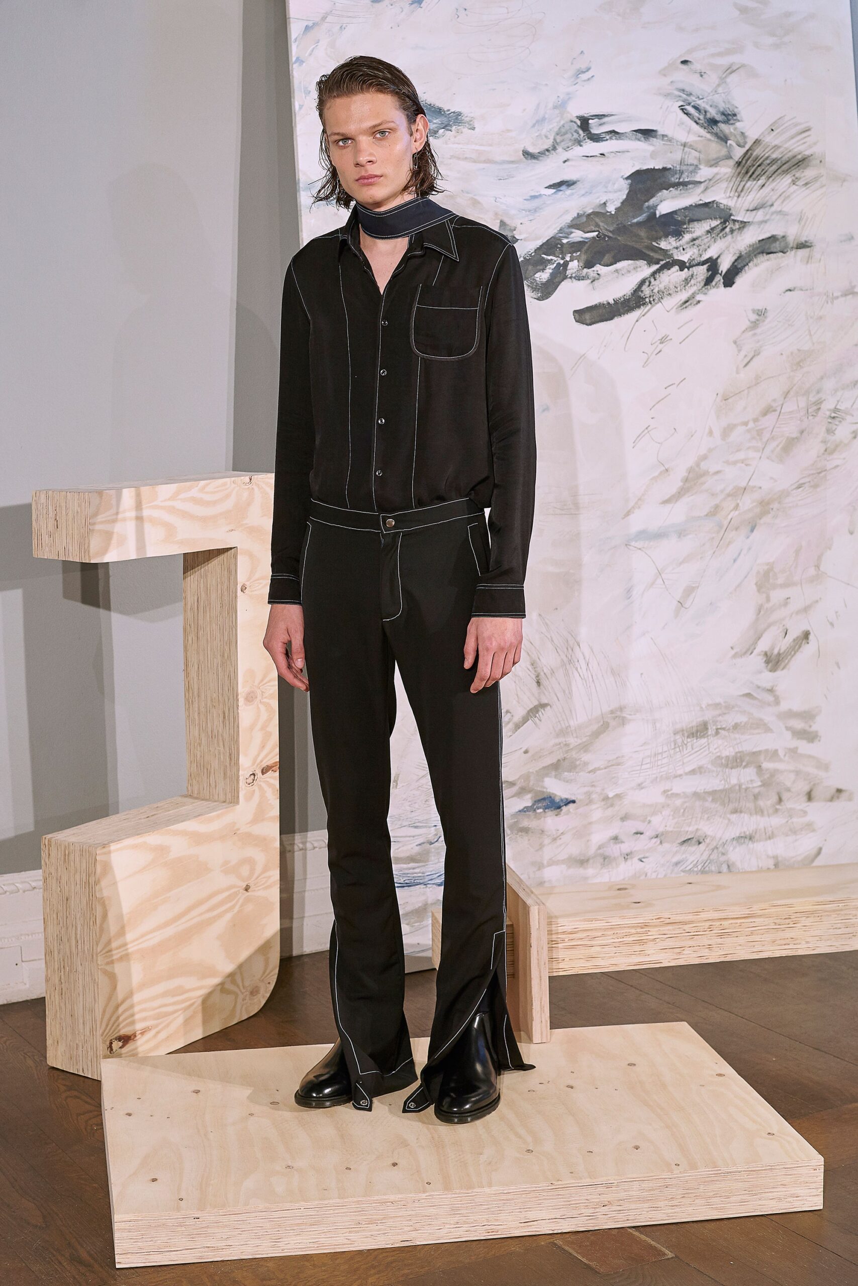 Daniel W. Fletcher F/W 18 Menswear Look 41