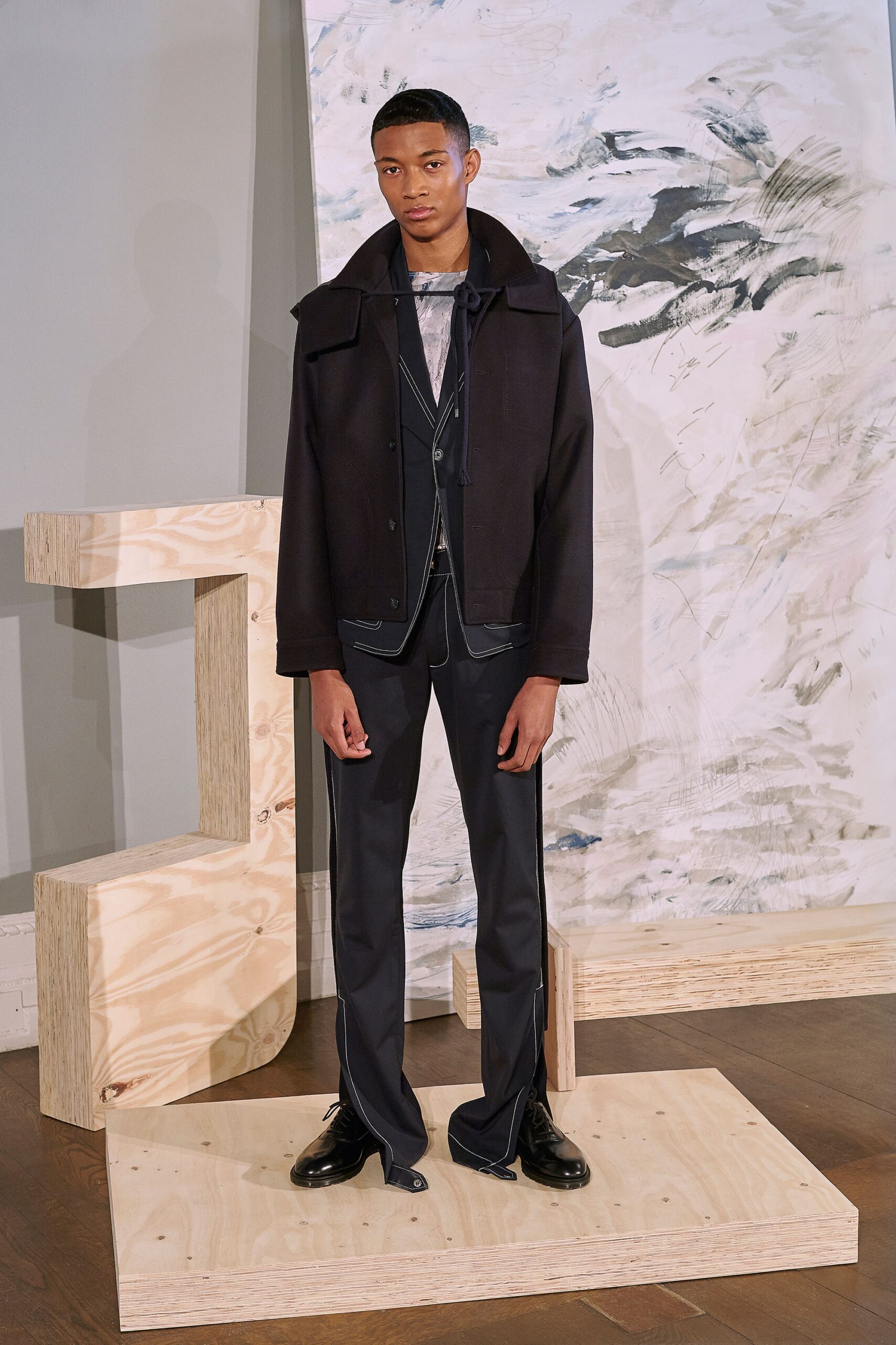 Daniel W. Fletcher F/W 18 Menswear Look 49