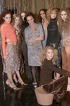 Diane von Furstenberg F/W 00 Look 46