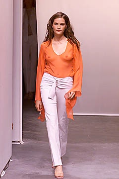 Diane von Furstenberg S/S 01 Look 10