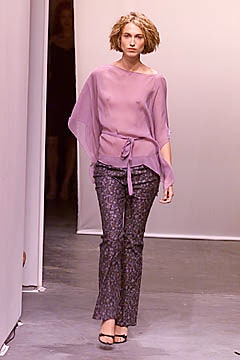 Diane von Furstenberg S/S 01 Look 21