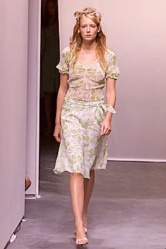 Diane von Furstenberg S/S 01 Look 44