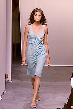 Diane von Furstenberg S/S 01 Look 49