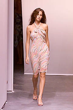 Diane von Furstenberg S/S 01 Look 54