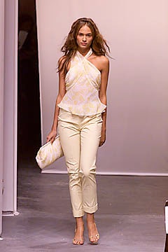Diane von Furstenberg S/S 01 Look 57