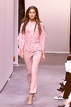 Diane von Furstenberg S/S 01 Look 61