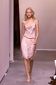 Diane von Furstenberg S/S 01 Look 63