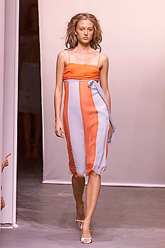 Diane von Furstenberg S/S 01 Look 64