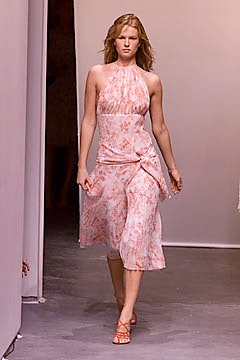 Diane von Furstenberg S/S 01 Look 67