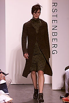Diane von Furstenberg F/W 01 Look 12
