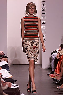 Diane von Furstenberg F/W 01 Look 14