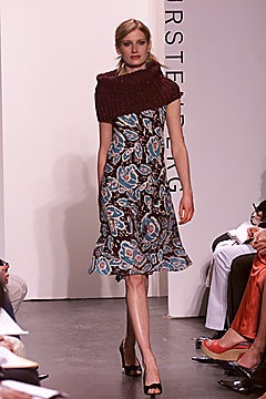 Diane von Furstenberg F/W 01 Look 33