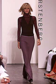 Diane von Furstenberg F/W 01 Look 34
