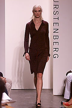 Diane von Furstenberg F/W 01 Look 35