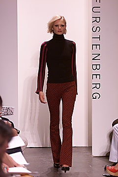 Diane von Furstenberg F/W 01 Look 41