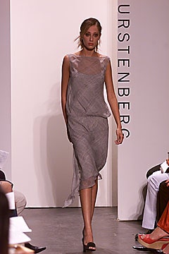 Diane von Furstenberg F/W 01 Look 48
