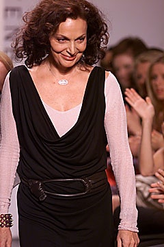 Diane von Furstenberg F/W 01 Look 58