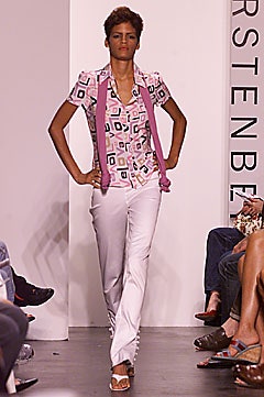 Diane von Furstenberg S/S 02 Look 48